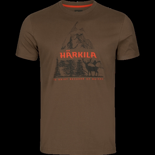 Härkila Nature S/S t-shirt (Slate Black)