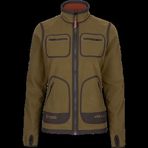 Härkila Kamko Fleece Kvinder (Dark olive/Arabian spice)