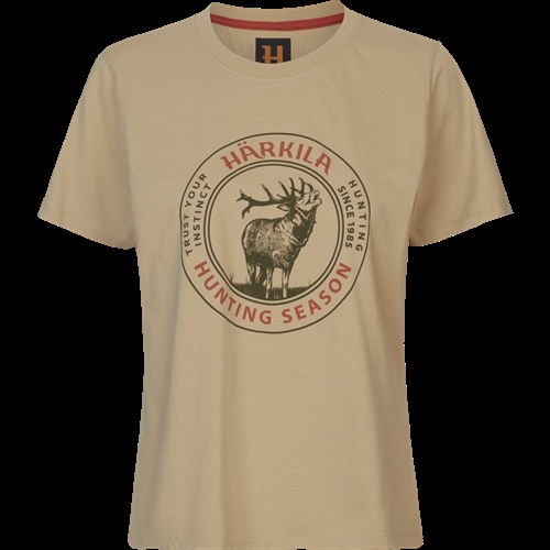 Härkila Stag Badge S/S T-shirt W