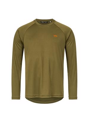 Blaser Langærmet T-shirt | Dark Oliven