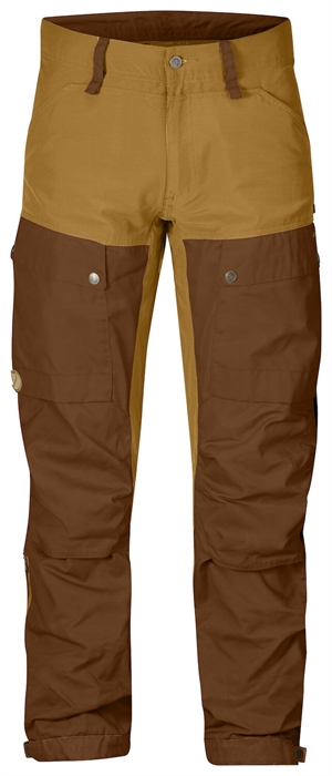 Keb Trousers M Long Color Chestnut-Acorn
