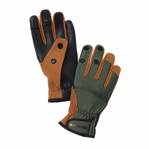 PROLOGIC NEOPRENE GRIP GLOVE GREEN/BROWN