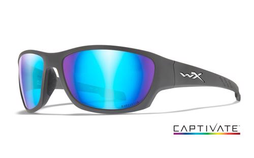 CLIMB Captivate Blue Mirror Matte Grey Frame