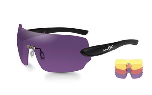 DETECTION Yellow/Orange/Purple Matte Black Frame