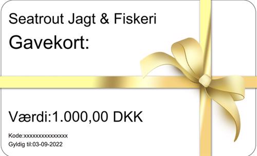 Fysisk Gavekort til Butik