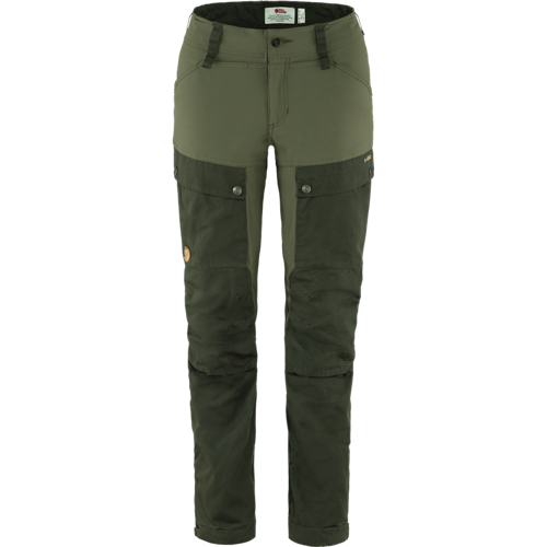 Keb Trousers Dame Kort Model | Deep Forest-Laurel Green