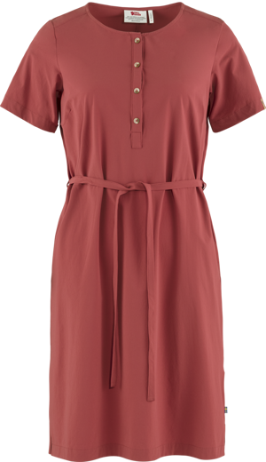 Fjällräven Övik Lite Sommerkjole | Raspberry Red