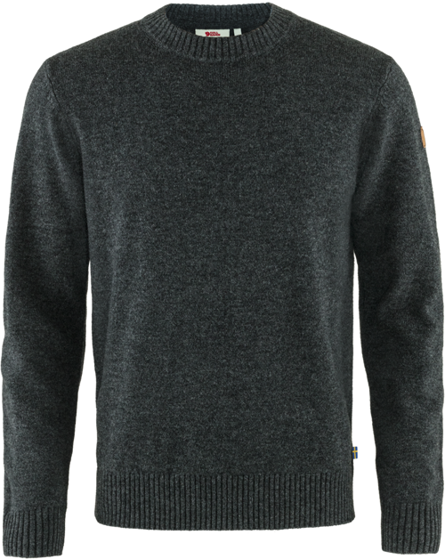 Fjällräven Övik Round-neck Sweater Dark Grey