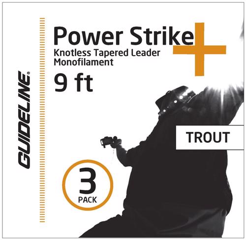 Guideline Power Strike 9\' 3-Pack Leader