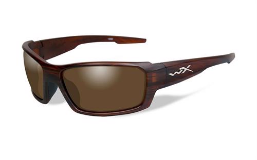 Wiley X REBEL Polarized Bronze Matte Layered Tortoise Frame