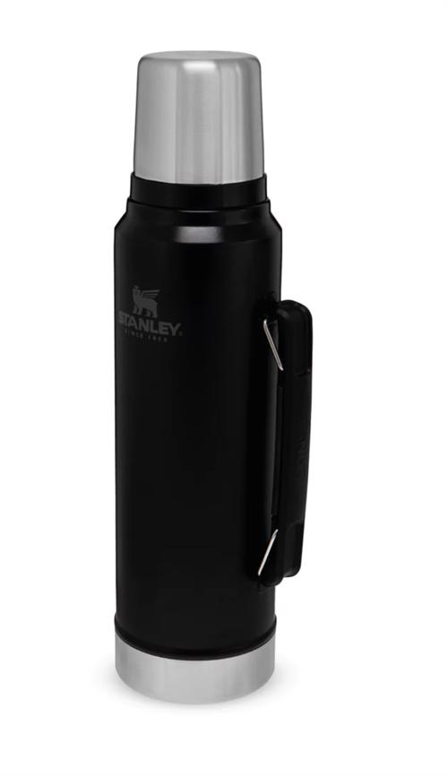 Stanley Classic 1 Ltr termokande (Matt Black)