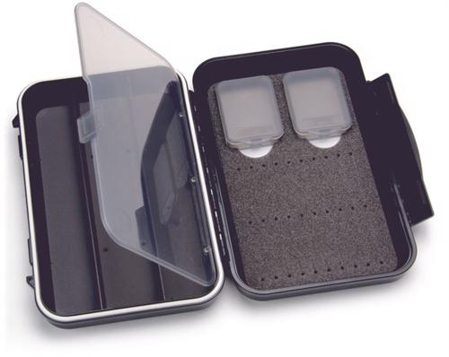 CF-Designs Medium 2-Row WP Tube Fly Case w 3 Comp (CF-2403V) Black Flue Box